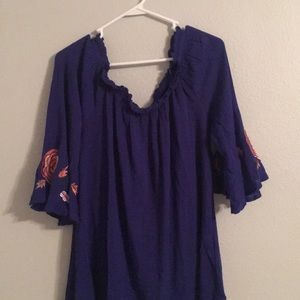 Over the Shoulder Blouse